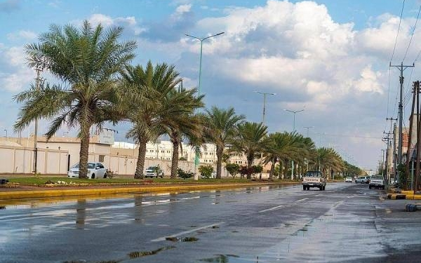 ശരത് കാലത്തിന്റെ വരവ് അറിയിച്ചു സൗദിയിൽ മഴ